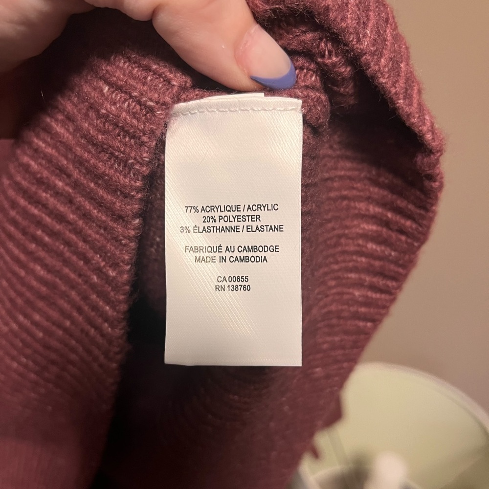 Soft crew neck sweater - Picture 4 of 4